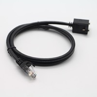 Câble d'extension réseau RJ45 mâle-femelle haute vitesse Cat5e/Cat5/Cat7 blindé en cuivre pur certifié CE/FCC/ROHS pour scanner d'ordinateur