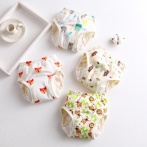 Pantalones de entrenamiento para ir al baño de bebé, ropa interior de entrenamiento absorbente de algodón para niños pequeños y niñas, diseños de aprendizaje, pantalones de ropa interior de entrenamiento - Product Image 2