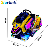 Offre Spéciale : Voiture Électrique Pare-chocs Galaxy pour Enfants, Lumières LED Colorées, 2 Places, Véhicule Porteur à Batterie pour Centres Commerciaux et Aires de Jeux