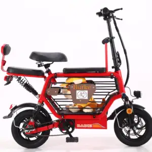 折りたたみ式ミニ電動スクーター電動自転車Eバイク便利な小型ペットカーミニ電動スクーターバイク