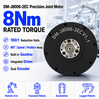 Foxtech DAMIAO DM-J8006-2EC Motor Servo de Alta Torsión para Articulaciones de Brazos Robóticos, Robots de Piernas, Rodillas y Hombros Humanoides