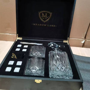 أحجار ويسكي ، ويسكي مع كأسين ، طقم صندوق بوربون هدية عيد الأب للرجال - Product Image 2