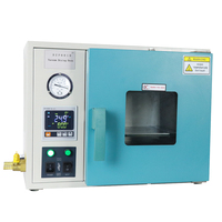 Four de séchage de laboratoire de table en acier inoxydable avec électrode chauffante, armoire de séchage sous vide à plusieurs niveaux