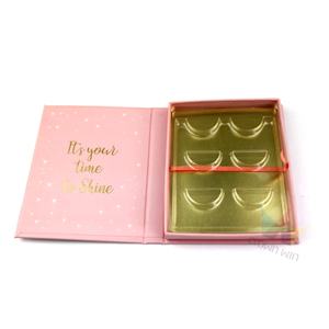 Boîtes de cils en faux vison en gros, biodégradables, Cajas Para Pestanas, boîtes de maquillage personnalisées, boîtes cosmétiques pour cils, boîtes en bois pour cils - Product Image 4