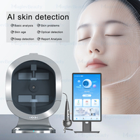 Analyseur de peau facial professionnel X5 AI, détection de l'acné et du cuir chevelu, scanner 3D, destiné à l'analyse de la peau du visage