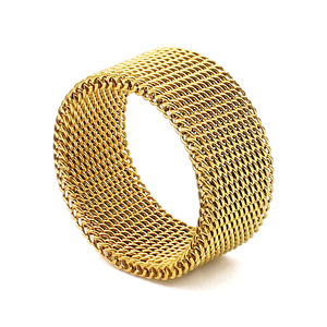 Anillo de acero inoxidable 316L, anillo de plata, baratija que nunca se deslustra, anillos de boda para mujeres, hombres, niños, joyería para niñas - Product Image 6