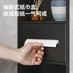 ชั้นวางของในห้องน้ำแบบติดผนังรูปทรงสี่เหลี่ยมผืนผ้าของ Wenhai Hardware ตู้เก็บของแข็งแรงทนทาน ช่องเก็บของในห้องน้ำแบบฝัง - Product Image 4