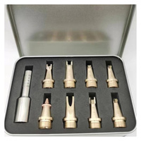 Tête de soudage laser portable en gros boîte d'accessoires de buse en cuivre buse de soudage laser consommables d'équipement laser pièces de rechange