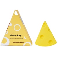 Barra de jabón perfumada con queso dulce sólido hecho a mano para cara y baño aceite esencial limpieza Facial para limpieza del hogar