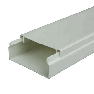 ケーブルトランキング電気プラスチックPVCフロアケーブルDラインコーナー - Product Image 1