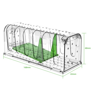 กล่องดัก<span class=keywords><strong>หนู</strong></span>แบบมีชีวิต AR04 X-PEST แบบไม่มีสารพิษกับดัก<span class=keywords><strong>หนู</strong></span>พลาสติกแบบมีมนุษยธรรม - Product Image 3