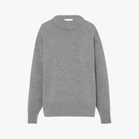 Ensemble coordonné en tricot complet, pull ample à épaules tombantes, écharpe et pantalon assortis, 100% cachemire, costume pour femme