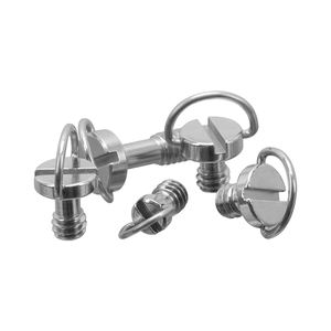 Vis de fixation pour <span class=keywords><strong>mini</strong></span>-caméras Daryoo, vis de montage dissimulées pour caméras espions à axe D de 1/4 de pouce, vis de montage rapide pour panneaux - Product Image 5