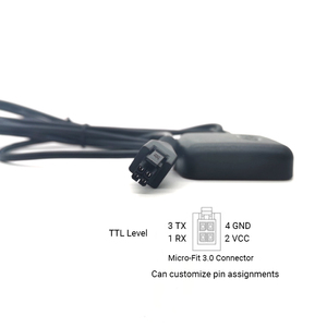 Molex gnss GPS <span class=keywords><strong>module</strong></span> Receiver nmea0183 UART TTL GPS chuột cho xe Tracker Xe DVR Navigator - Product Image 3