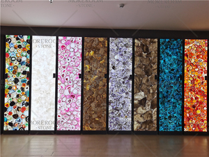 Tinh Thể Màu Tím Tự Nhiên Thạch Anh Geode Countertop Lớn Thạch Anh Tím Phiến - Product Image 6