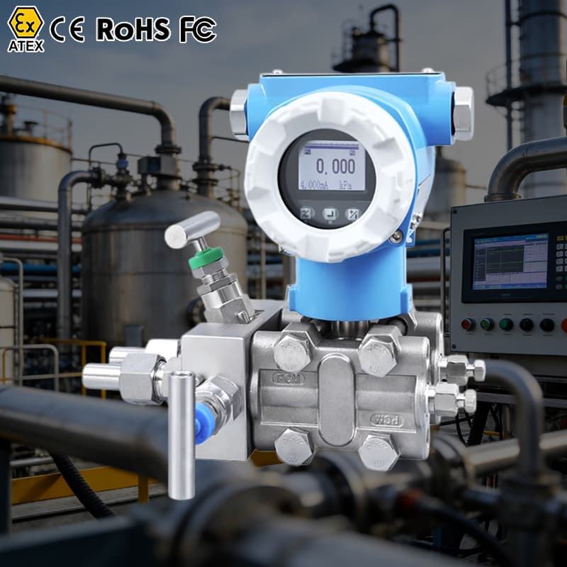 Pressure Module With Dp Differential Pressure Transmitter Dp Level Transmitter Wet Differential ...