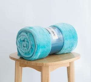 <span class=keywords><strong>Couverture</strong></span> d'été de couleur Pure, petit plaid pour couvrir les jambes, simple, double, bureau, climatisation, Section fine, pour la sieste - Product Image 3