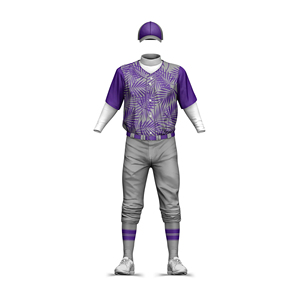 Custom Team Baseball Jerseys 100% Polyester Digital Print Baseball Uniforms Quick Dry Custom Logo for Schools Clubs Leagues - Product Image 1
