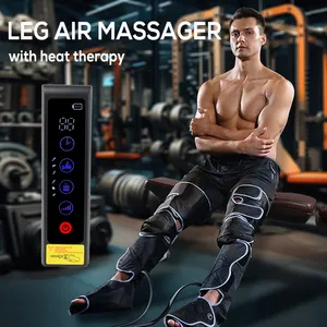 2024 New Air Compression Heating Leg To Promote Blood Circulation Home Muscle Relaxation Calf Leg Foot Massager