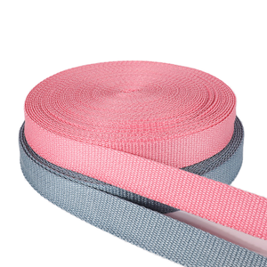 Персонализированная тканая лента из бамбукового волокна, хлопчатобумажная тесьма для обуви, сумки, аксессуары с шелкографической печатью, логотип - Product Image 1