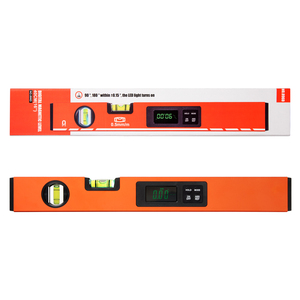 400mm dijital seviye elektronik su terazisi kabarcık kutusu açı cetvel alüminyum alaşım manyetik gonyometresi eğim ölçer - Product Image 1