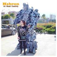 Trajes Robóticos Transformables de Cosplay a Precio de Carnaval, Disfraz de Robot de Gran Tamaño Realista para Promoción Comercial y Ferias Comerciales en China