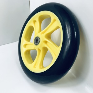 Roue de trottinette pour enfants de 8 pouces avec pneu en PU solide pour patins à roulettes - Product Image 4