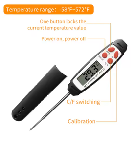 ALPHA GRILL INSTANT Lire Viande <span class=keywords><strong>THERMOPRO</strong></span> TP03B THERMOMÈTRE DIGITAL Viande pour CUISSON - Product Image 5