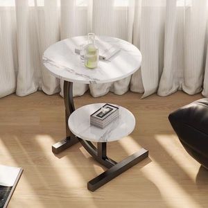 Large Marble-patterned Medium-density Fiberboard <strong>Nested</strong> Coffee <strong>Tables</strong> for Household Use - Product Image 2