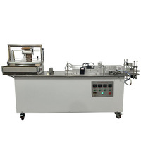Machine d'emballage semi-automatique en cellophane, petite machine d'emballage manuel en BOPP pour l'emballage de films de boîtes de cosmétiques et de parfums