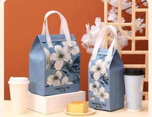 Bolsa Térmica Reutilizable Personalizada con Cierre Autoadhesivo para Llevar Comida, Ideal para Restaurantes, Comida Japonesa y Entrega de Alimentos - Product Image 6