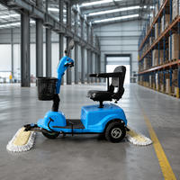 Nouvelle machine autolavante autotractée économique à batterie lithium, largeur de nettoyage 900 mm, 9 km/h, eau froide commerciale