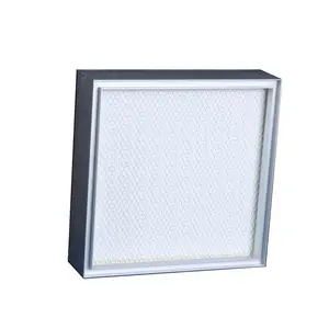 Mini-pleated HEPA ULPA Filters China Suppliers For H13 H14 Deep Pleated HEPA Filter For Laminar Air Flow Hoods