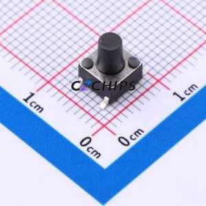 TS-1095S-A9B3-C2D2 Tactile Switch SMD-4P,6x6mm Switch Single Pole Single Throw Round Button 2.5N Vertical Mount - Product Image 1