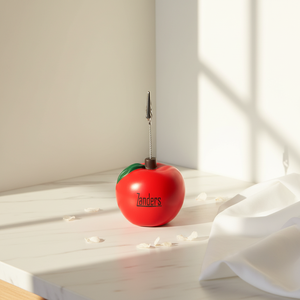 Support de bureau personnalisé avec logo, en forme de pomme, pour notes et mémos, organisateur de papier, fournitures de bureau, cadeau promotionnel original pour entreprises - Product Image 3