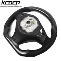 Volant en Fibre de Carbone avec Écran LED Compatible BMW Séries 1 2 3 4 E90 E92 E93 M3 E84 E87 E89