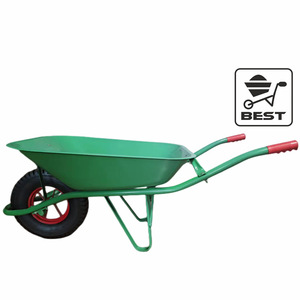 Meilleure brouette WB6400 830x680mm, capacité 200kg, silencieuse, pour travaux de paysagisme et de construction - Product Image 2