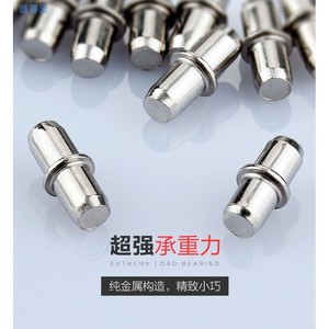 Supports de meubles détachables en métal de 5 mm pour armoires et placards de cuisine - Product Image 1