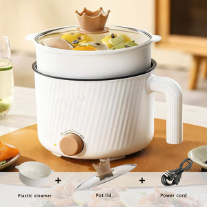 Sartén Eléctrica de Alta Gama para el Hogar, 1.8L, Olla Interior Antiadherente, Uso en Hoteles, Control Mecánico - Product Image 2