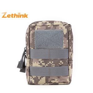 Sac de transport extérieur, sac d'accessoires pour ventilateur, sac à outils EDC, sacoche de change, sous-sac MOLLE, sac banane tactique <span class=keywords><strong>camouflage</strong></span> - Product Image 5