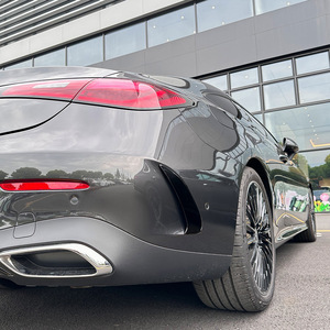 Mercedes-Benz CLE Coupe Rear Bumper Spoiler Carbon Fiber Texture ABS Adhesive Fitment 2024+ AMG Ducktail Exterior Modification - Product Image 3