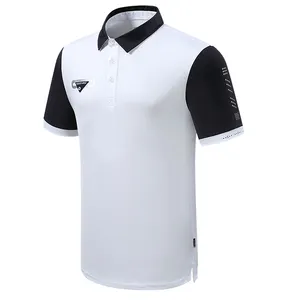 定制高尔夫球衣男士设计其他运动服高尔夫白色球衣