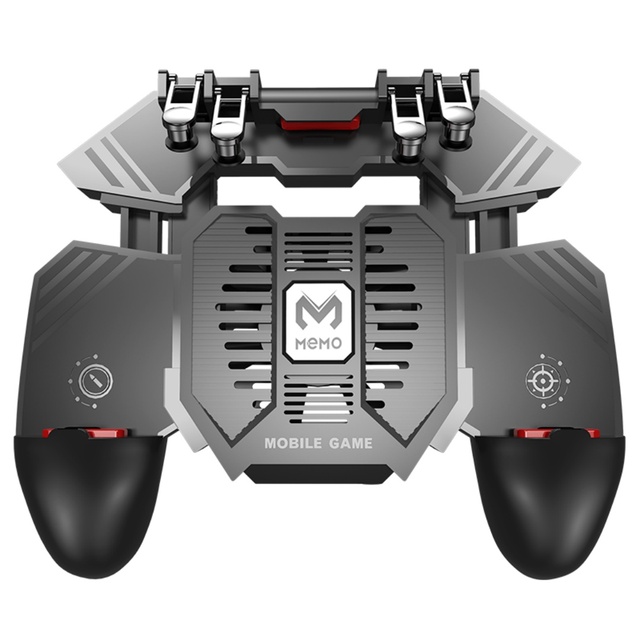 2026 New Arrival MEMO AK77 With 1200mAh Battery Memo Triggers Fan Cooling Gamepad Built-in Fan Gaming Controller