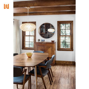 Traditional Design Custom Bulk Vertical Sliding <strong>Windows</strong> House Soundproof Wood <strong>Windows</strong> Residential Aluminum Wood <strong>Windows</strong> - Product Image 2