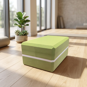 Bloque de Yoga de Espuma EVA de Alta Densidad, Diseño Minimalista, Tamaño Estándar, Uso Universal para Gimnasio y Fitness - Product Image 1