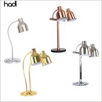 HADI Double Edelstahl Tisch lampe Modernes antikes Design Gold Finish für Buffet beleuchtung Langlebige Küche Elektrisches Restaurant