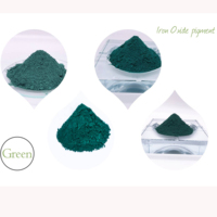 Pigment d'oxyde de fer Matériaux de construction bleus Pavé de poudre de brique de ciment de couleur verte