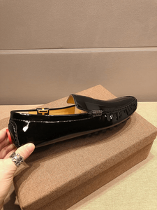 รองเท้าอ็อกซ์ฟอร์ดหนังวัวแท้/ยางลาเท็กซ์  แบบเต็มเมล็ดหนัง พื้นรองเท้าด้านกลางแบบย้อนยุค  บุภายในด้วยยาง  พื้นรองเท้าด้านนอกและผ้า  สำหรับทุกฤดู  แบบโฟม - Product Image 3