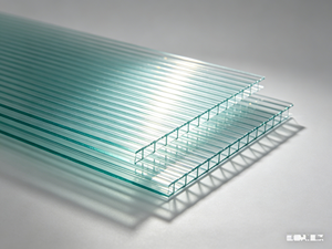 Plaque de <span class=keywords><strong>polycarbonate</strong></span> <span class=keywords><strong>alvéolaire</strong></span> double paroi haute résistance multicolore, protégée contre les UV, pour serre - Product Image 2