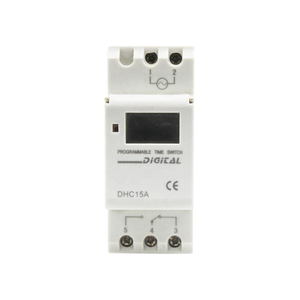 Nuevo Tipo de Interruptor Horario Digital Programable de 7 Días para Riel DIN, 2 Cables, Relé Temporizador AC 220V DHC15A THC15A AHC15A/AHC30A - Product Image 1